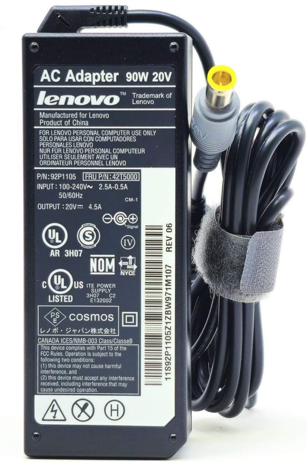 PSU 90W FOR NB LENOVO 20v/4.5A 7.9x5.4 x12mm with pin