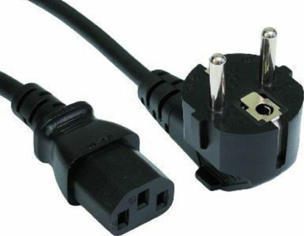 Καλώδιο Ρεύματος 1.2m Schuko Male - IEC C13 Female