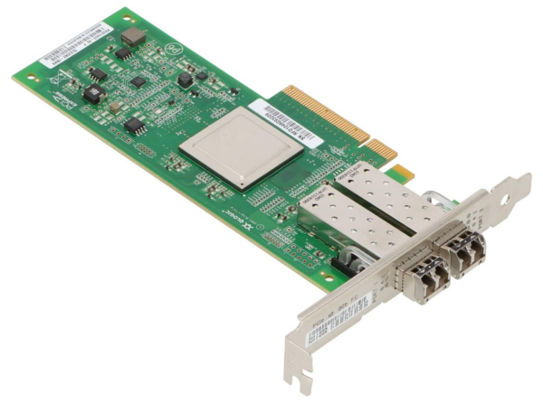 NIC IBM QLOGIC QLE2562-IBMX 2-ports 8GB PCI-E F.P. HBA