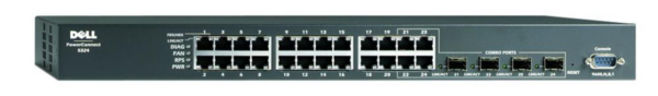SWITCH DELL Powerconnect 5324 24-Ports Gigabit (4) 1G SFP w/ Rkmnts