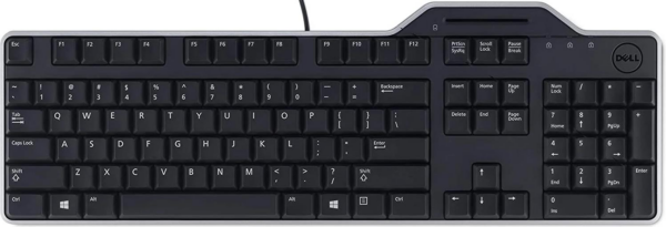 Dell KB813 Smartcard Keyboard Wired USB Black Arabic